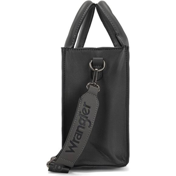 Wrangler Medium Tote Bag for Women Designer Satchel Handbags Top-handle Purses - Picture 6 of 7